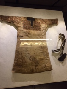 13th century children's clothing in the Beirut National Museum